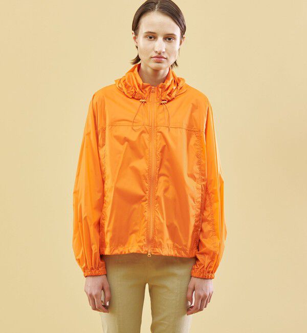 GALERIE VIE「マイクロリップストップ ジップアップパーカー」|ブルゾン・スタジャン|