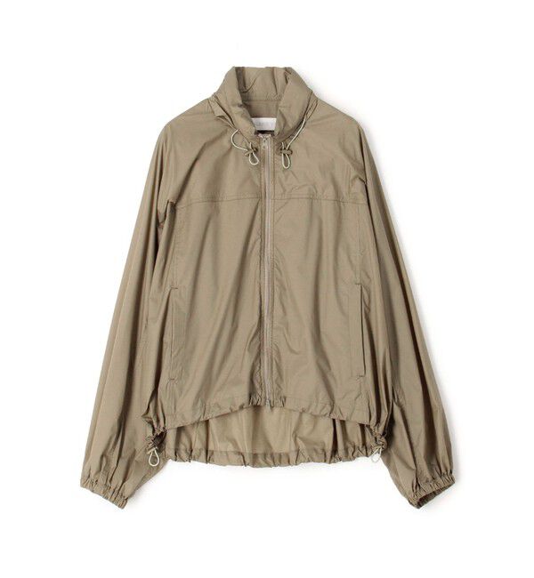 GALERIE VIE「マイクロリップストップ ジップアップパーカー」|ブルゾン・スタジャン|43 ベージュ