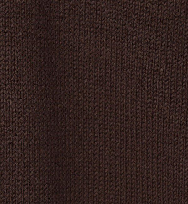 BACCA「カラーコットン Vネックニットプルオーバー」|ニット・セーター|