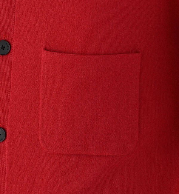 CABaN「CABaN コットンカシミヤ ポケットクルーネックカーディガン」|ニット・セーター|