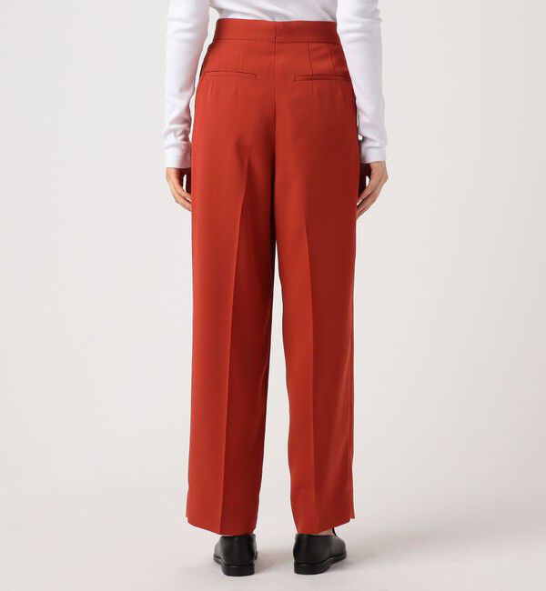 Edition「バックサテンジョーゼット スラックス」|スラックス|