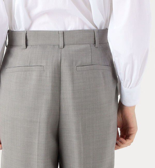 Ballsey「ライトカルゼ センタープレスストレートパンツ」|その他|