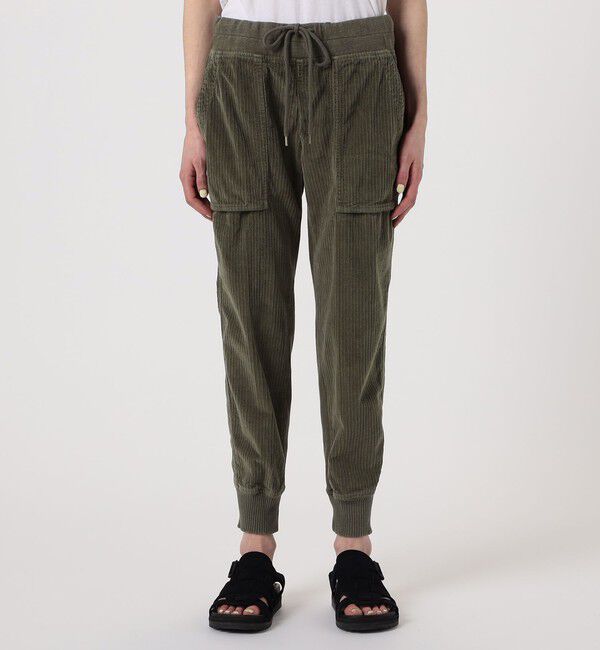 JAMES PERSE「コットンコーデュロイ 裾リブパンツ WUSC1677」|その他|