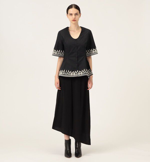 TOMORROWLAND GOODS「BY MALENE BIRGER MERLINA エンブロイダリーブラウス」|シャツ・ブラウス|