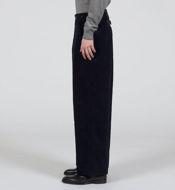 TOMORROWLAND BUYING WEAR「Tangent JOHAN TAN13&deg;  Swedish cinch back trousers  コットンコーデュロイ ワイドパンツ」|その他|