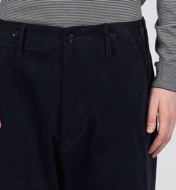 TOMORROWLAND BUYING WEAR「Tangent JOHAN TAN13&deg;  Swedish cinch back trousers  コットンコーデュロイ ワイドパンツ」|その他|