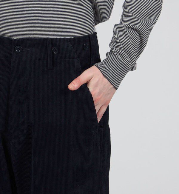 TOMORROWLAND BUYING WEAR「Tangent JOHAN TAN13&deg;  Swedish cinch back trousers  コットンコーデュロイ ワイドパンツ」|その他|