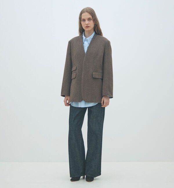 MACPHEE「コットンオックスフォード ボタンダウンシャツ」|シャツ・ブラウス|