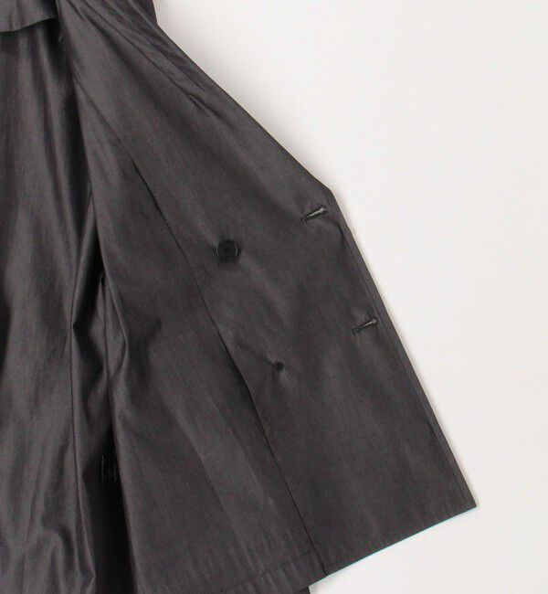 CABaN「コットンシャンブレー ベルテッドダブルブレストジャケット」|テーラードジャケット|