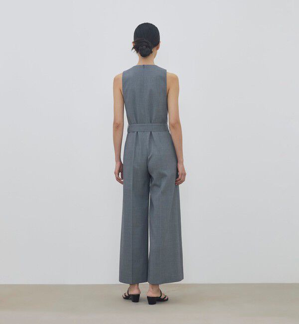 DES PRES「ポリエステルウールバラシャ ジャンプスーツ」|オールインワン|