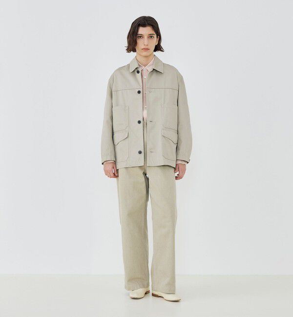 GALERIE VIE「ドライツイル ハンティングジャケット」|ブルゾン・スタジャン|