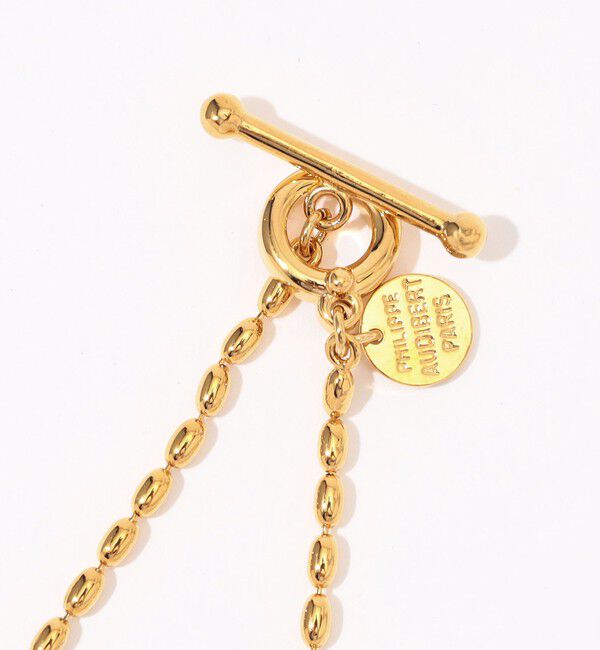 TOMORROWLAND GOODS「PHILIPPE AUDIBERT Yesa ゴールドネックレス」|ネックレス|