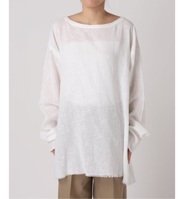  「《追加予約2》ASA/C BIO WASH PULLOVER：ブラウス」|Tシャツ・カットソー|