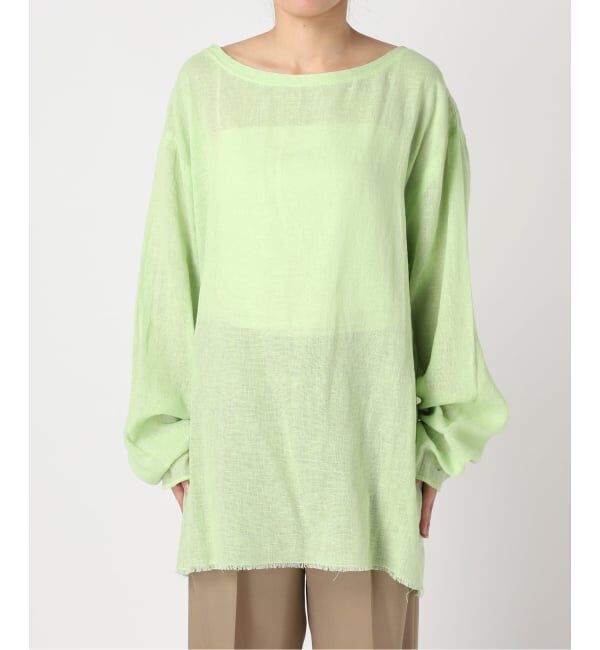  「《追加予約2》ASA/C BIO WASH PULLOVER：ブラウス」|Tシャツ・カットソー|