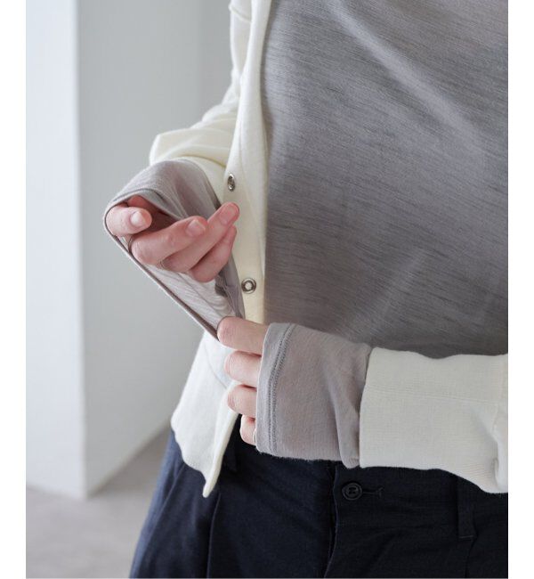 EMILYWEEK「スーパーウール クルーネックシアープルオーバー」|Tシャツ・カットソー|