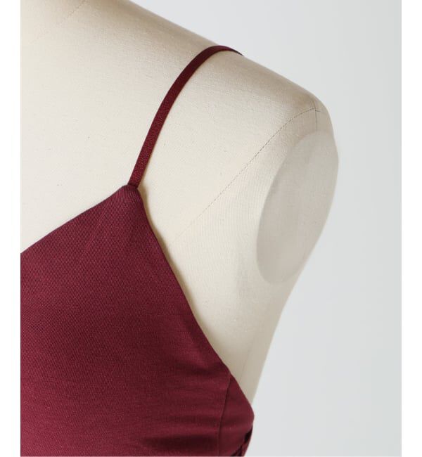 EMILYWEEK「【RESET】オーガニックコットン混 ブラ（ベージュ、ボルドー）」|インナー|