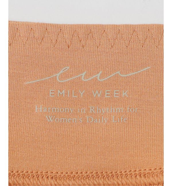 EMILYWEEK「【CALM】ショーツ（テラコッタ）」|インナー|