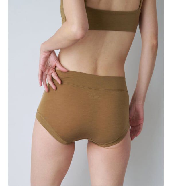 EMILYWEEK「【ACTIVE】Bamboo ボーイレッグショーツ（ブラック、ベージュA、オレンジ）」|インナー|