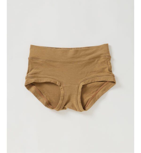 EMILYWEEK「【ACTIVE】Bamboo ボーイレッグショーツ（ブラック、ベージュA、オレンジ）」|インナー|