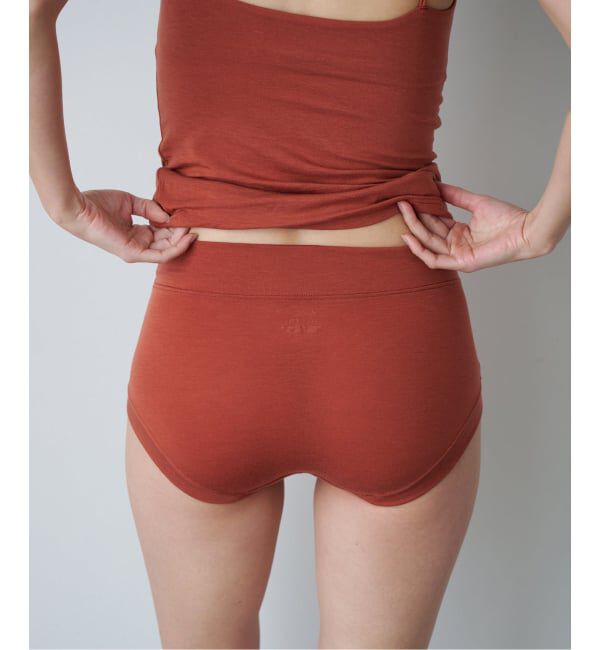 EMILYWEEK「【ACTIVE】Bamboo ボーイレッグショーツ（ブラック、ベージュA、オレンジ）」|インナー|