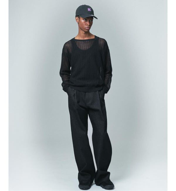 JOINT WORKS「NOCTO ARCHIVE/ノクト アーカイブ Mesh Knit Pullover」|ニット・セーター|