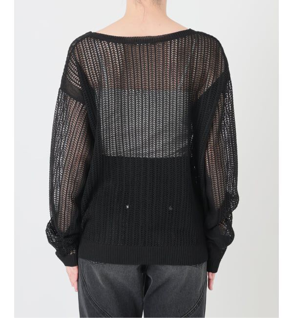 JOINT WORKS「NOCTO ARCHIVE/ノクト アーカイブ Mesh Knit Pullover」|ニット・セーター|