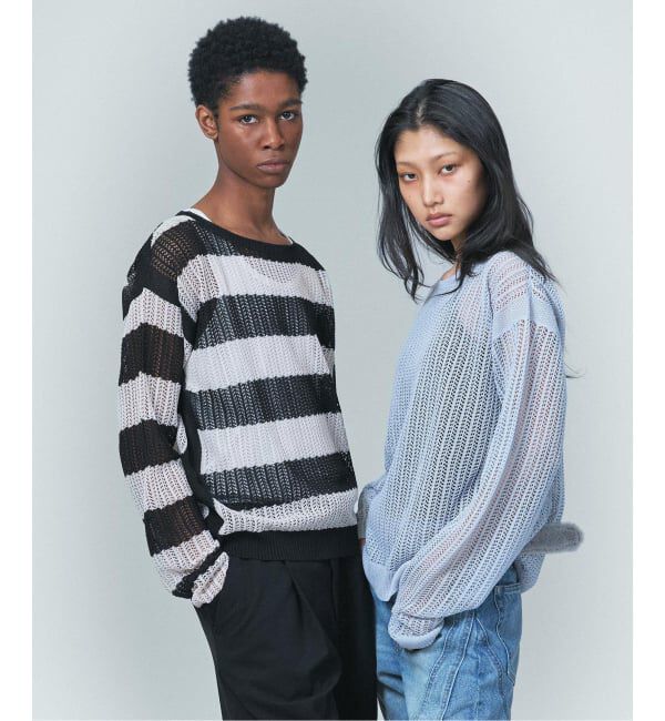 JOINT WORKS「NOCTO ARCHIVE/ノクト アーカイブ Mesh Knit Pullover」|ニット・セーター|