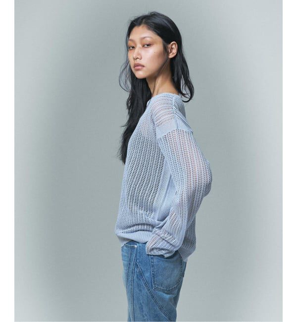 JOINT WORKS「NOCTO ARCHIVE/ノクト アーカイブ Mesh Knit Pullover」|ニット・セーター|