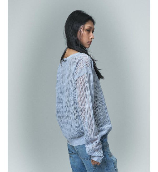 JOINT WORKS「NOCTO ARCHIVE/ノクト アーカイブ Mesh Knit Pullover」|ニット・セーター|