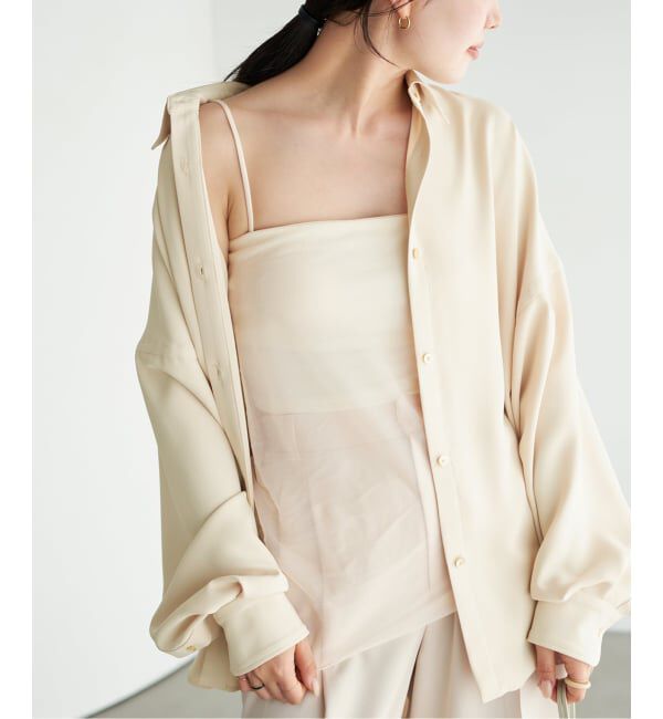 Plage「sheer top」|インナー|ナチュラル