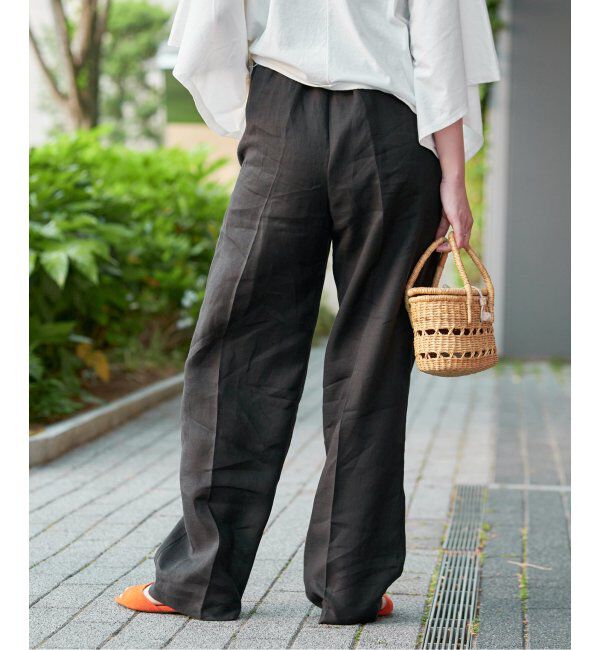 IENA LA BOUCLE「Y.A.Acc/ワイエーアク 別注リネンパンツ」|その他|