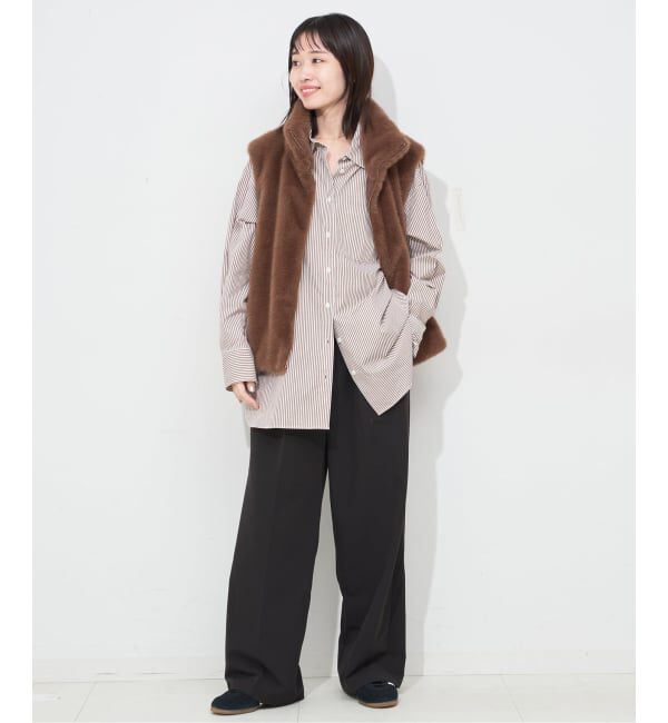 SLOBE IENA「コットンブロードベーシックシャツ」|シャツ・ブラウス|