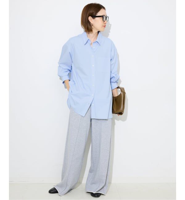 SLOBE IENA「コットンブロードベーシックシャツ」|シャツ・ブラウス|