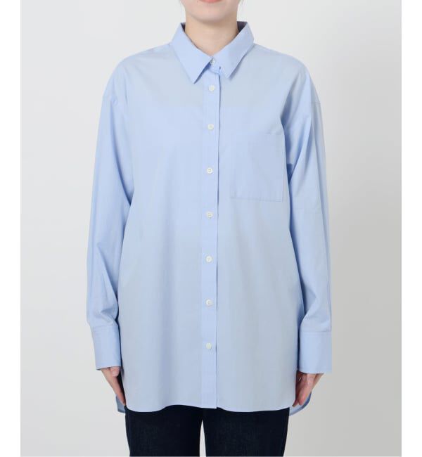 SLOBE IENA「コットンブロードベーシックシャツ」|シャツ・ブラウス|