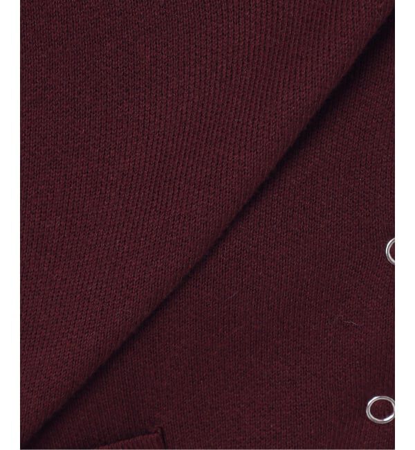 SLOBE IENA「《セットアップ対応可》コットンダブルフェイスカーディガン」|カーディガン|