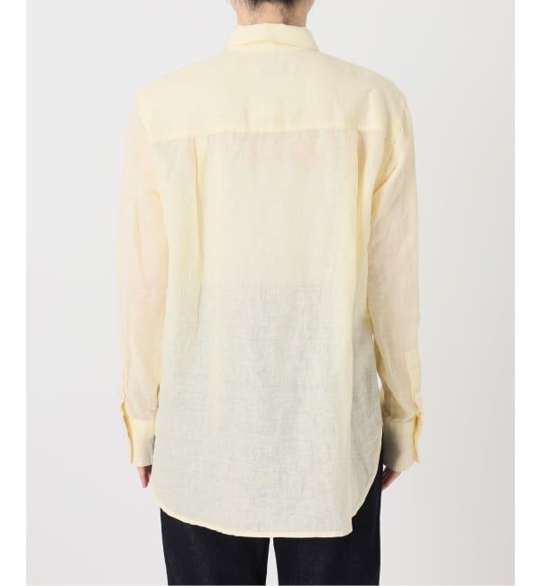 SLOBE IENA「《追加》リネンコットンレギュラーシャツ」|シャツ・ブラウス|