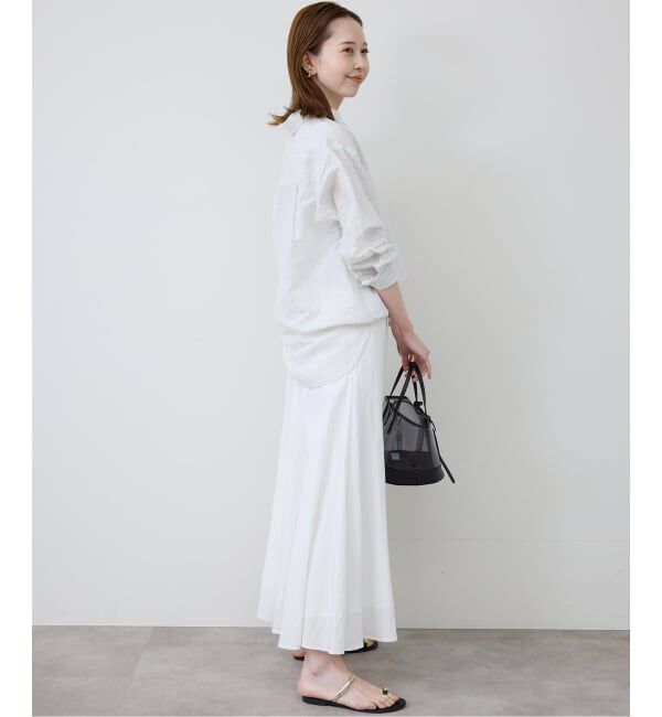 SLOBE IENA「《追加》リネンコットンレギュラーシャツ」|シャツ・ブラウス|