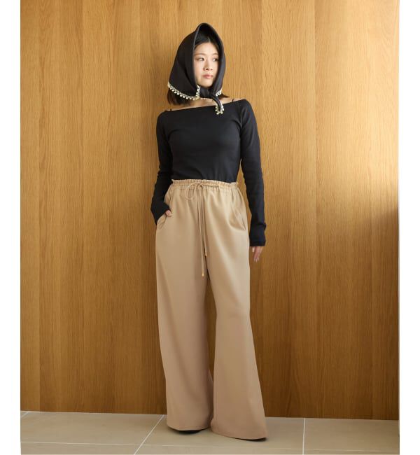 IENA LA BOUCLE「IENA LA BOUCLE コンパクトベアボートネックカット」|Tシャツ・カットソー|