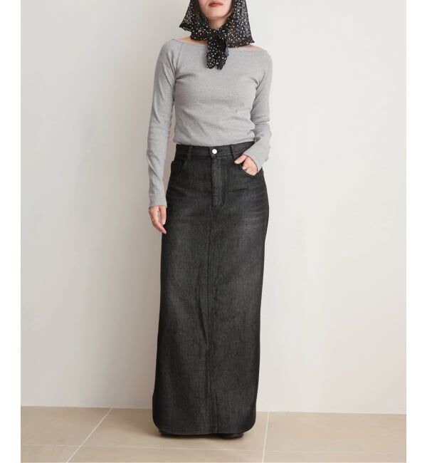 IENA LA BOUCLE「IENA LA BOUCLE コンパクトベアボートネックカット」|Tシャツ・カットソー|