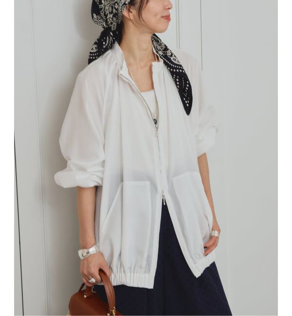 VERMEIL par iena「《手洗い可》Sheer Volume ブルゾン」|その他|