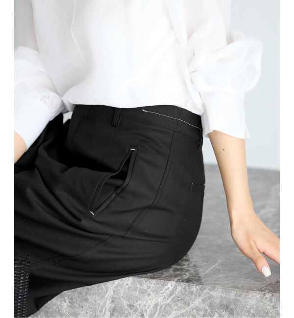 IENA「《追加》ダブルクロスバレルパンツ」|その他|