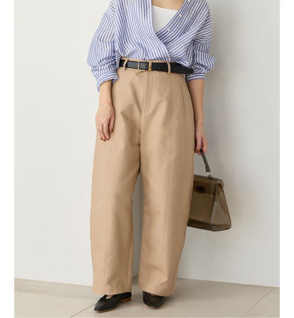 IENA「《追加》ダブルクロスバレルパンツ」|その他|