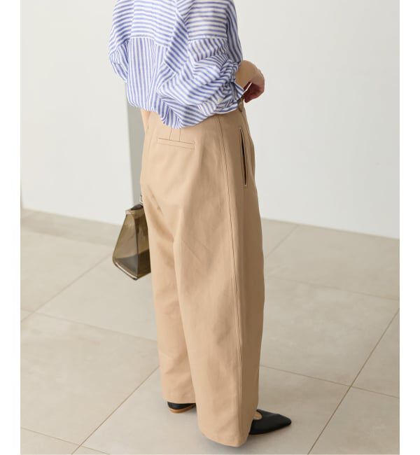 IENA「《追加》ダブルクロスバレルパンツ」|その他|