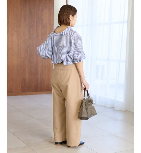 IENA「《追加》ダブルクロスバレルパンツ」|その他|