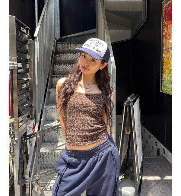 Oriens JOURNAL STANDARD「レオパード キャミソール」|キャミソール|ブラウン B