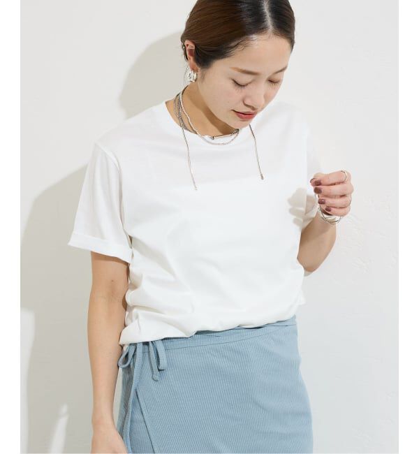 JOURNAL STANDARD「《追加4》汗ジミ防止ナノシアハーフスリーブT」|Tシャツ・カットソー|