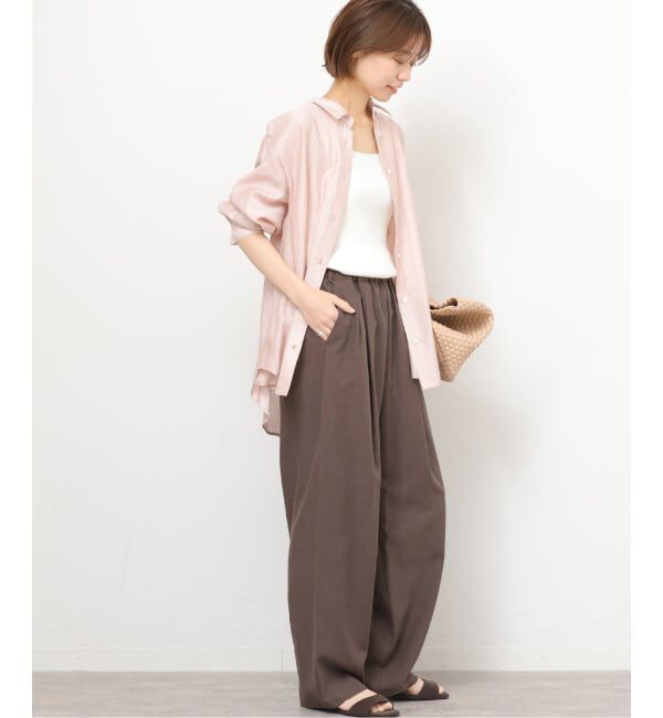 JOURNAL STANDARD relume「リネンミックスリラックスカーブパンツ」|その他|