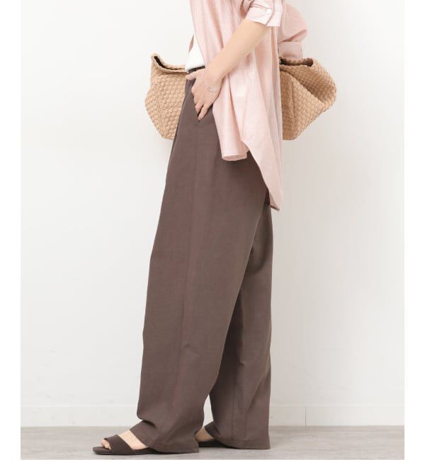 JOURNAL STANDARD relume「リネンミックスリラックスカーブパンツ」|その他|