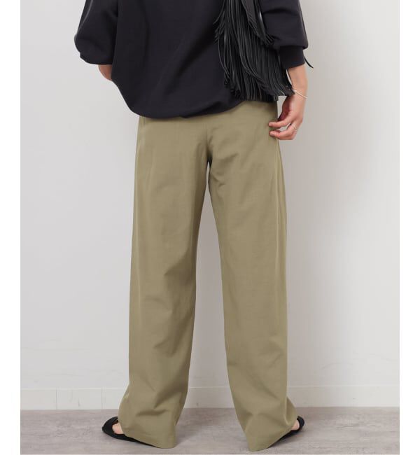 JOURNAL STANDARD relume「リネンミックスリラックスカーブパンツ」|その他|