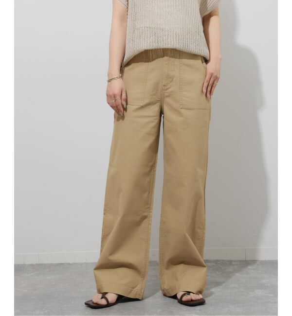 JOURNAL STANDARD relume「《追加2》ワイドベイカーパンツ」|カーゴ|ベージュ